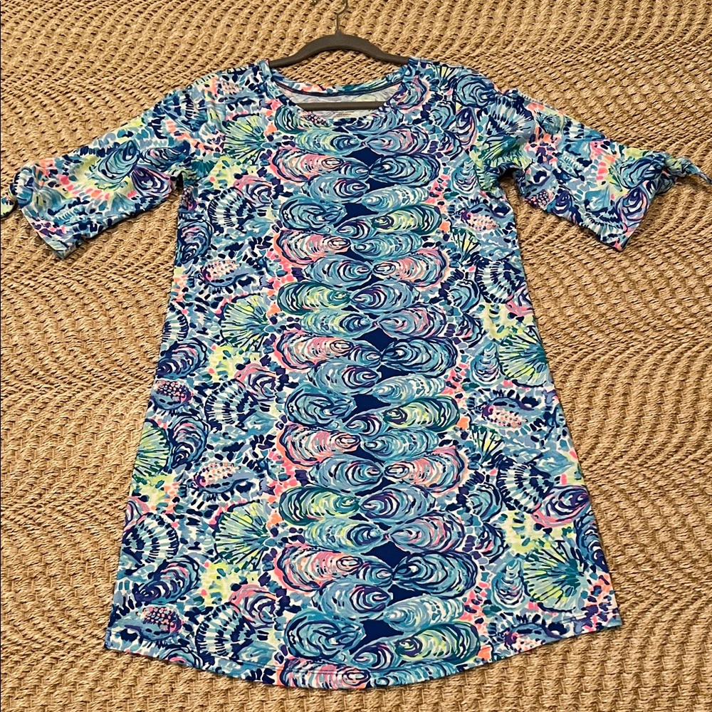 Lilly Pulitzer Swirl Print Dress Medium